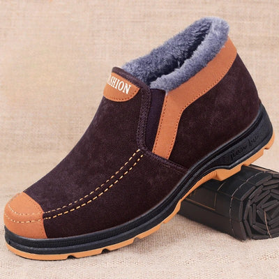 Winter Plush Lined Ankle Boots