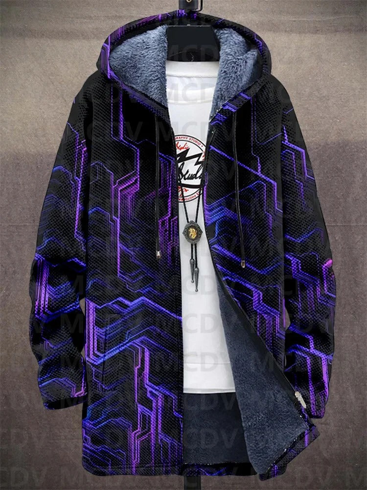 Unisex Plush Long Hoodie