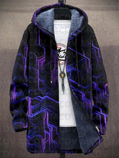 Unisex Plush Long Hoodie
