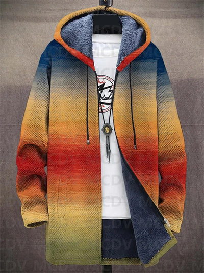 Unisex Plush Long Hoodie