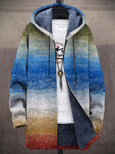 Unisex Plush Long Hoodie