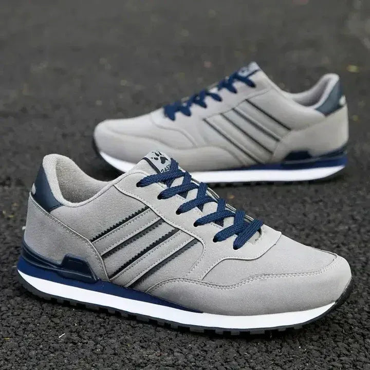 Casual Striped Running Trainers Men