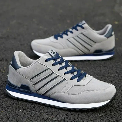 Casual Striped Running Trainers Men