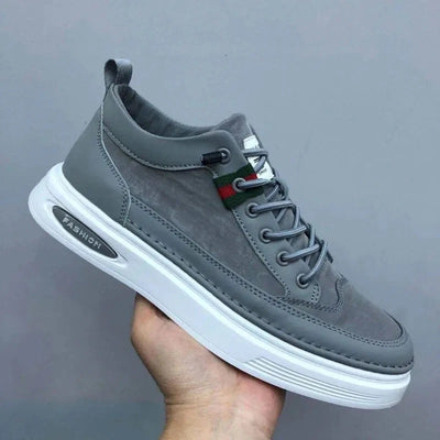 Cushioned Office Lace-Up Trainers Men
