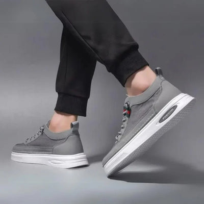 Cushioned Office Lace-Up Trainers Men