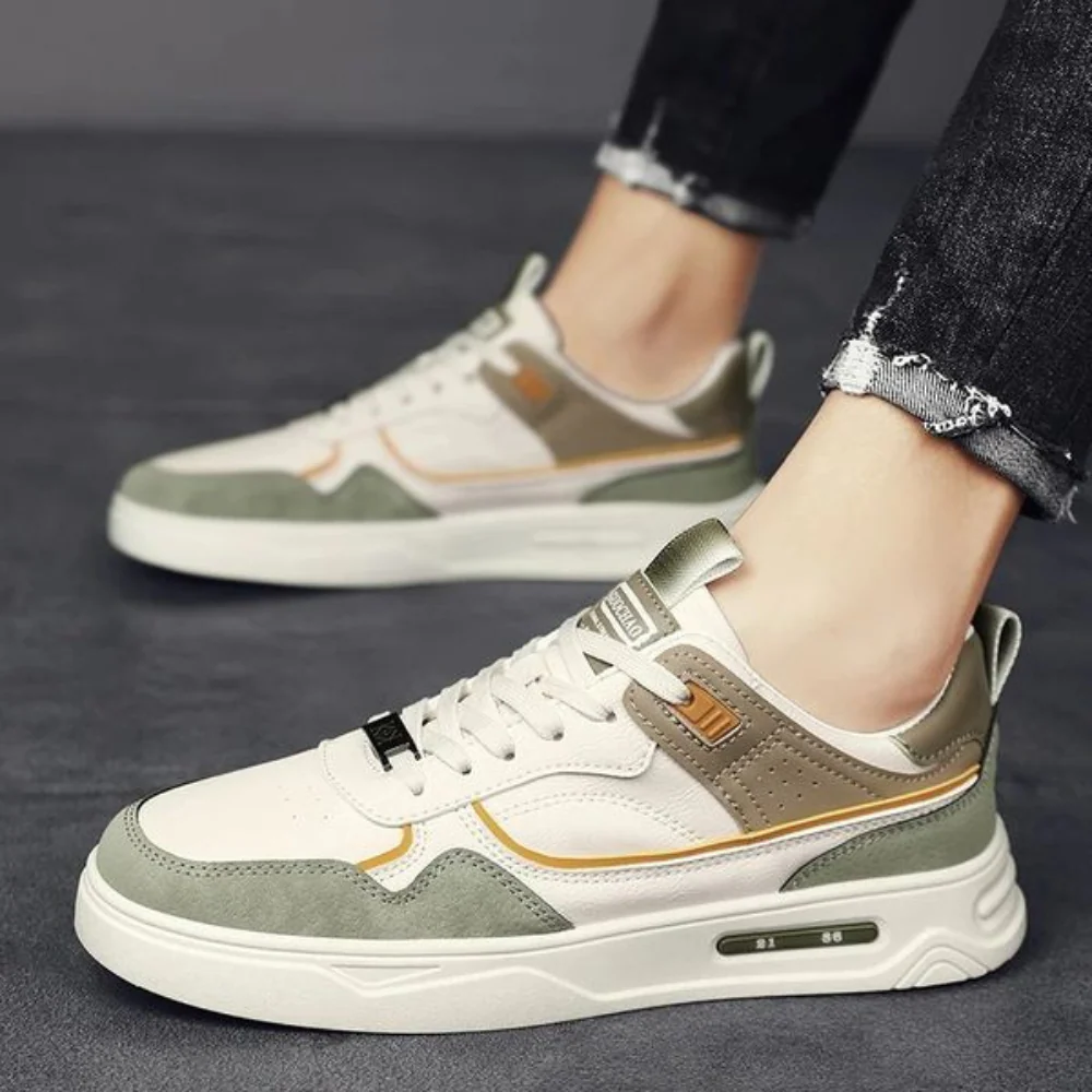 Street Style Lace-Up Athletic Trainers Men