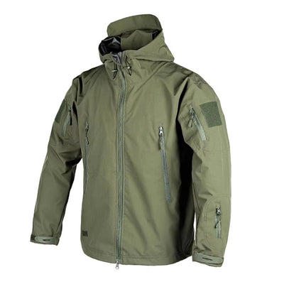Tactical Hooded Softshell Jacket Men
