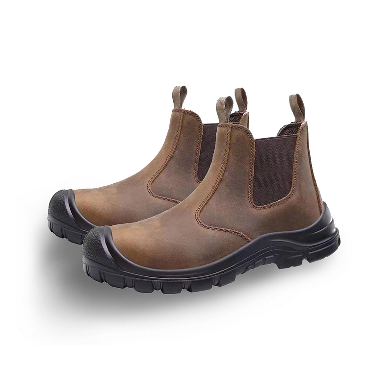 Slip On Orthopaedic Safety Work Ankle Boots