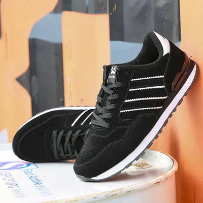 Casual Striped Running Trainers Men