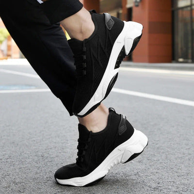 Sportive Look Trainers Men with Breathable Mesh