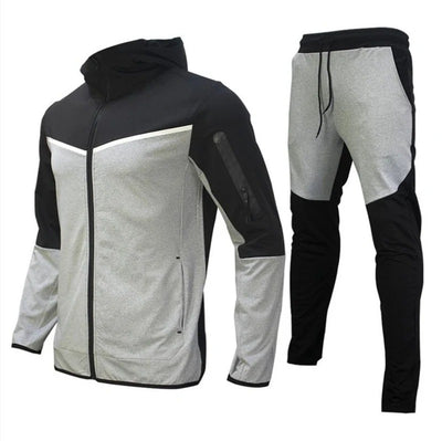 Tracksuit with Hoodie and Joggers Set Men