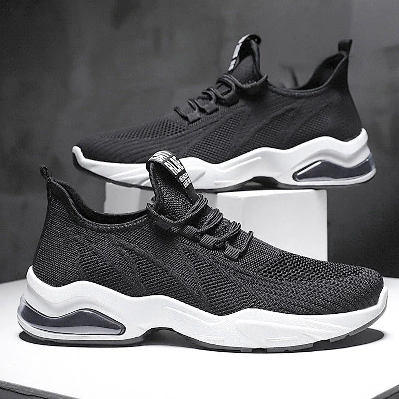Sportive Look Trainers Men with Breathable Mesh