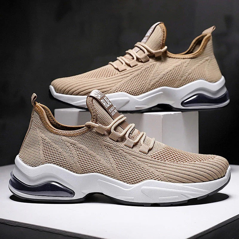 Sportive Look Trainers Men with Breathable Mesh