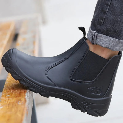 Slip On Orthopaedic Safety Work Ankle Boots