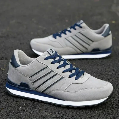 Leather Slip-On Casual Trainers Men