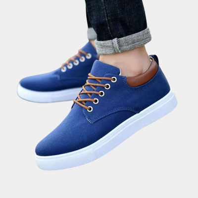 Lightweight Low-Top Canvas Office Shoes Men