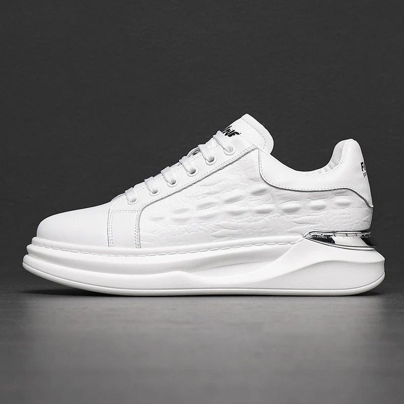 Theodore - Leather Chunky Sole Trainers Men