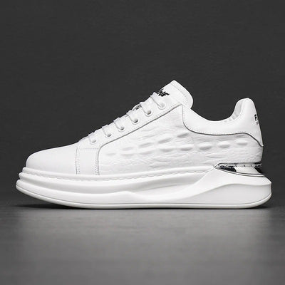 Theodore - Leather Chunky Sole Trainers Men
