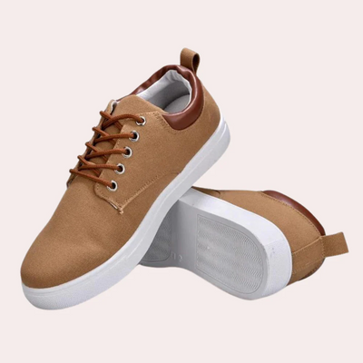 Lightweight Low-Top Canvas Office Shoes Men