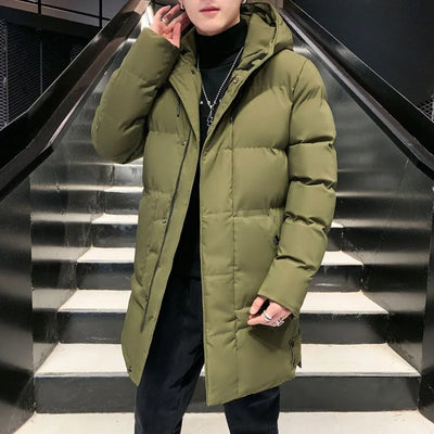 Oscar - Knee Length Puffer Jacket Men