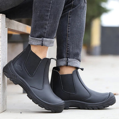 Slip On Orthopaedic Safety Work Ankle Boots