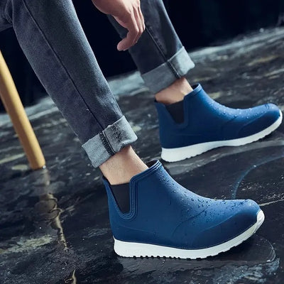 Slip On Waterproof Ankle Wellies