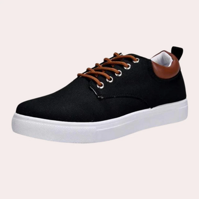 Lightweight Low-Top Canvas Office Shoes Men