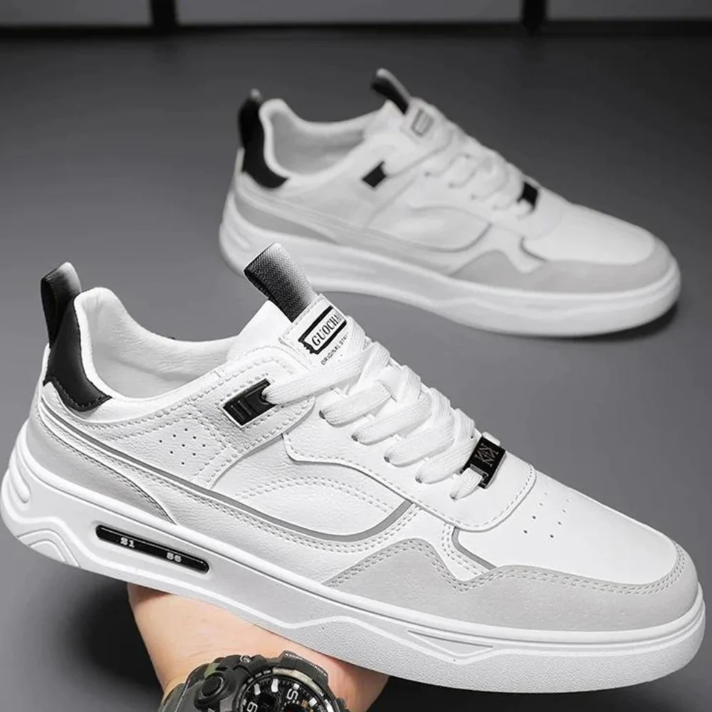 Street Style Lace-Up Athletic Trainers Men
