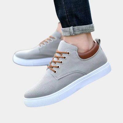 Lightweight Low-Top Canvas Office Shoes Men