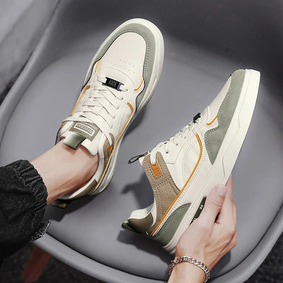 Street Style Lace-Up Athletic Trainers Men