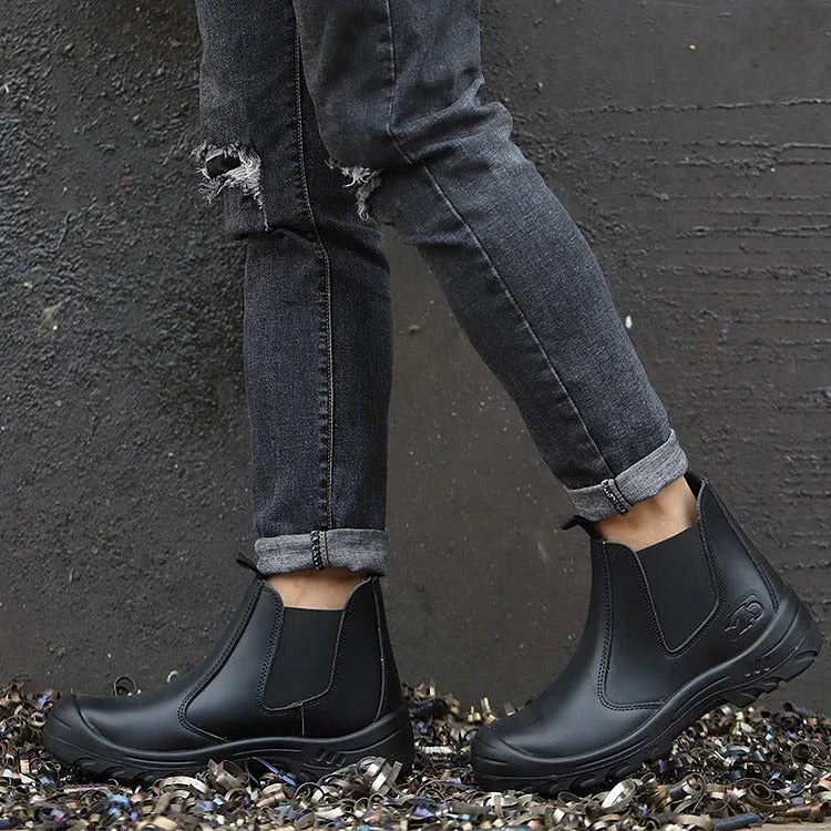 Slip On Orthopaedic Safety Work Ankle Boots