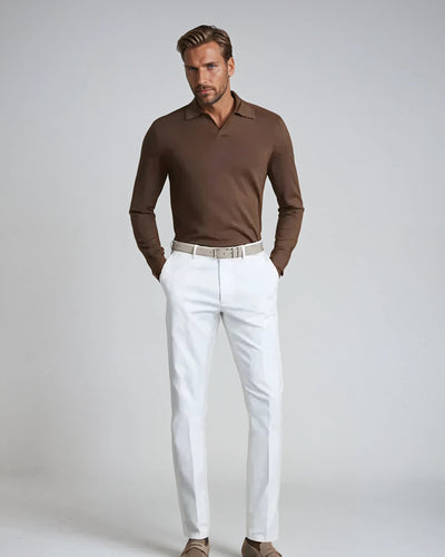 Cyrus - Old Money Long Sleeve Polo