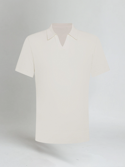 Nathan - Minimalist Polo Shirt Men
